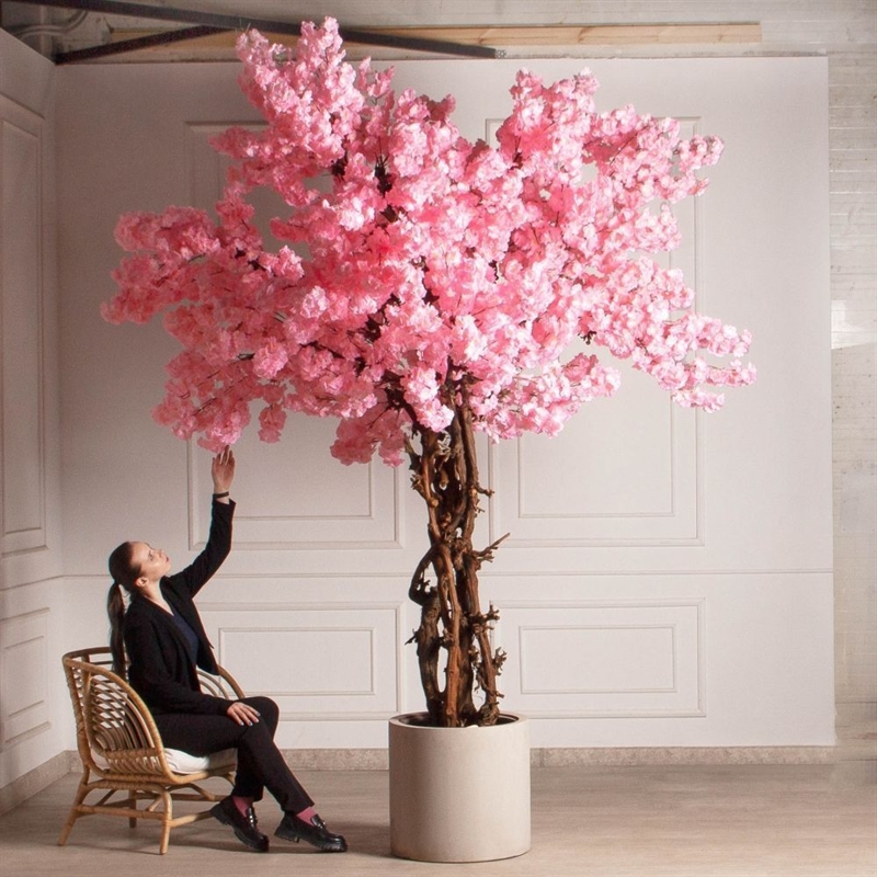 330/ОС/46М(Пр)(F) Сакура искусственная h330см,розовая 40614 - фото 101415