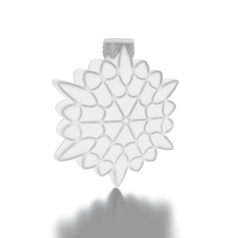 Праздничное украшение SNOWFLAKE светящееся 40639 - фото 101669