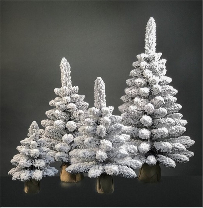 Ель искусственная заснеженная "Северная" (ПВХ), D60xH90 см 41239 - фото 102457