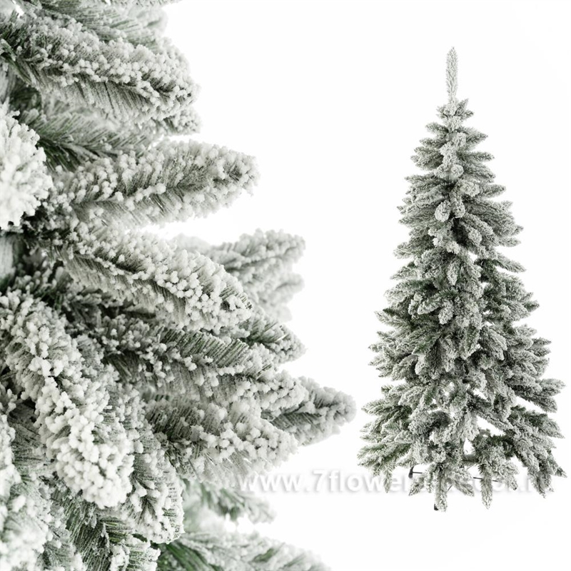 Ель искусственная заснеженная "Северная" (ПВХ), D80xH150 см 41240 - фото 102458