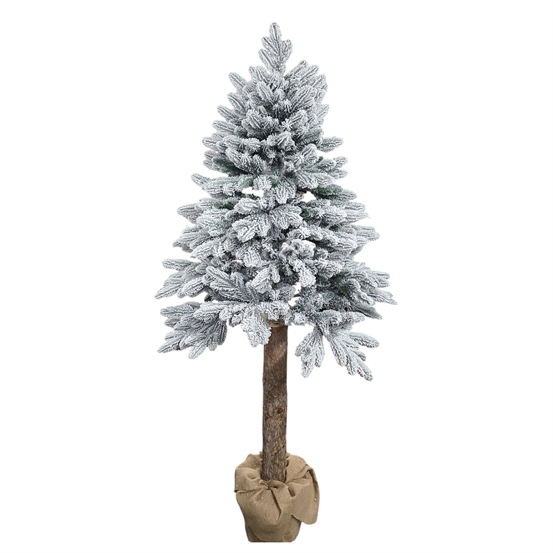 Ель искусственная заснеженная "Скандинавская" (ПЭ), D95xH210 см 41243 - фото 102461