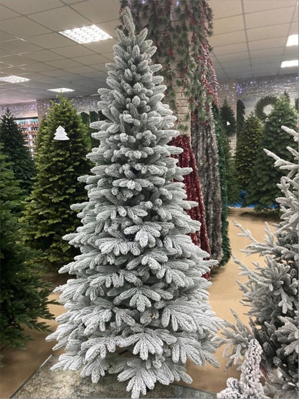 Ель искусственная заснеженная "Тверская" (ПЭ), D108xH180 см 41244 - фото 102462