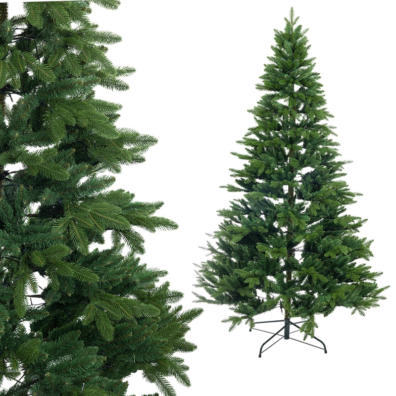 Ель искусственная с лампочками "Ленинградская" (ПВХ,ПЭ), D161xH240 см 41254 - фото 102472