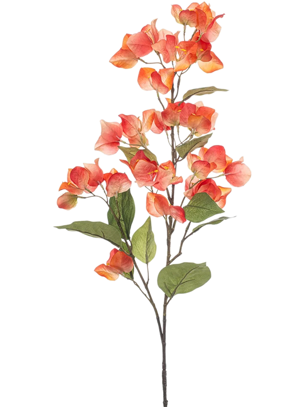 Бугенвиллея ветка оранжевая (искусственная) Nieuwkoop Europe 41401 - фото 102641