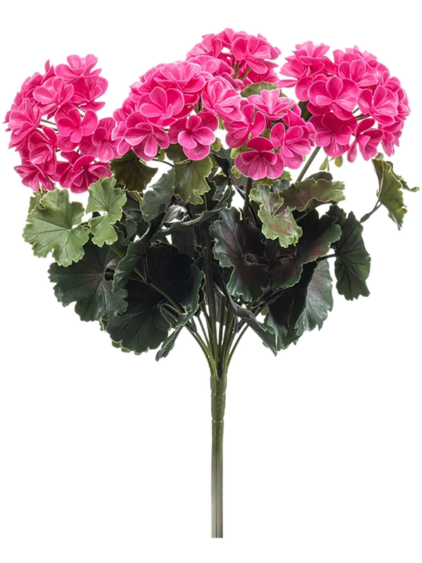 Герань куст розовый (uv) (искусственный) Nieuwkoop Europe 41513 - фото 102830