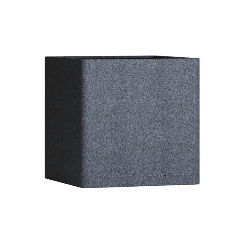 Кашпо CONCRETIKA КВАДРО БАЗАЛЬТ 41589 - фото 102996