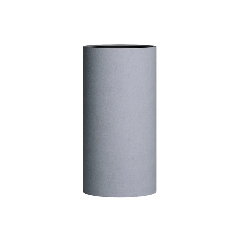 Кашпо CONCRETIKA ТЮБ M АРКТИК БЛЮ высокий 41598 - фото 103047