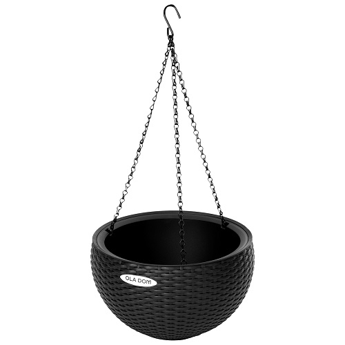 Кашпо подвесное Ola Dom BOWL Rattan 5 л 41616 - фото 103161