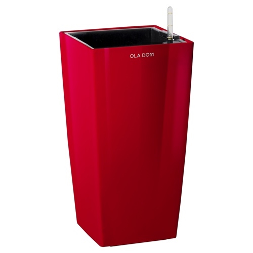Кашпо с автополивом Ola Dom CUBIS Deluxe-30 19 л 41621 - фото 103222
