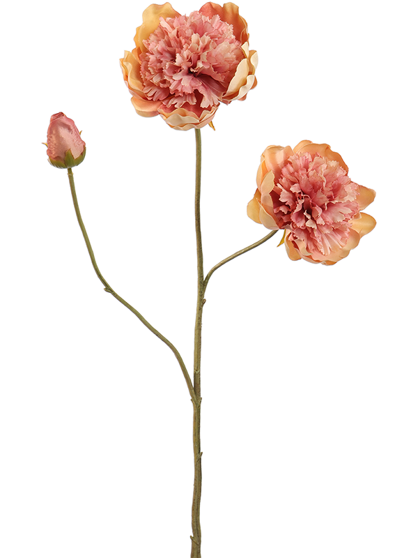 Пион цветок персиковый (искусственный) Nieuwkoop Europe 41664 - фото 103294