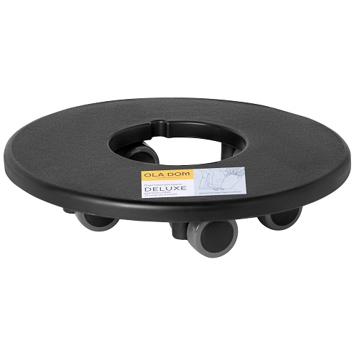 Подставка D23 см для кашпо Ola Dom PARTNER Deluxe 40 на колесах 41915 - фото 103694