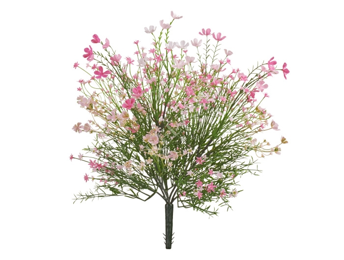 Цветущий полевой куст нежно-розовый (искусственный) Treez Collection 43752 - фото 106036