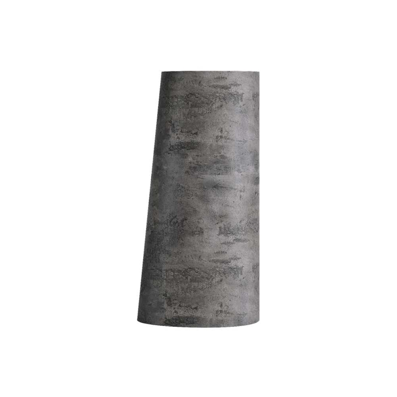 Кашпо CONCRETIKA ДУЭТ КОНКРИТ ГРЕЙ ДАРК высокое 44048 - фото 106372