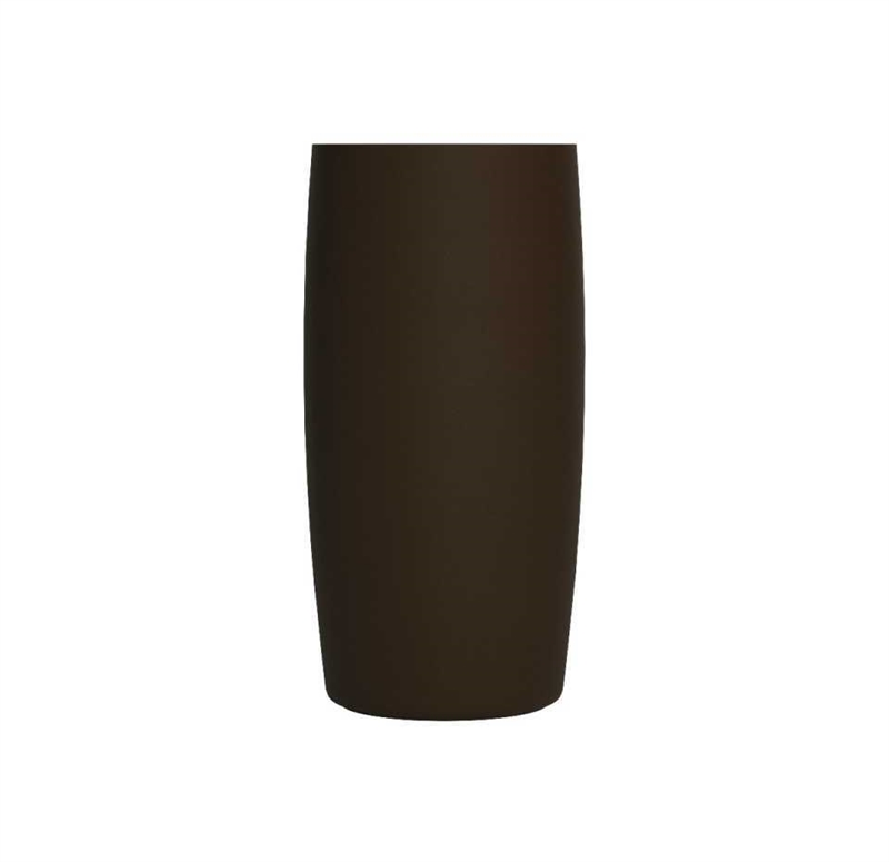 Кашпо CONCRETIKA СИГАР ДАРК БРАУН большое 44741 - фото 106979