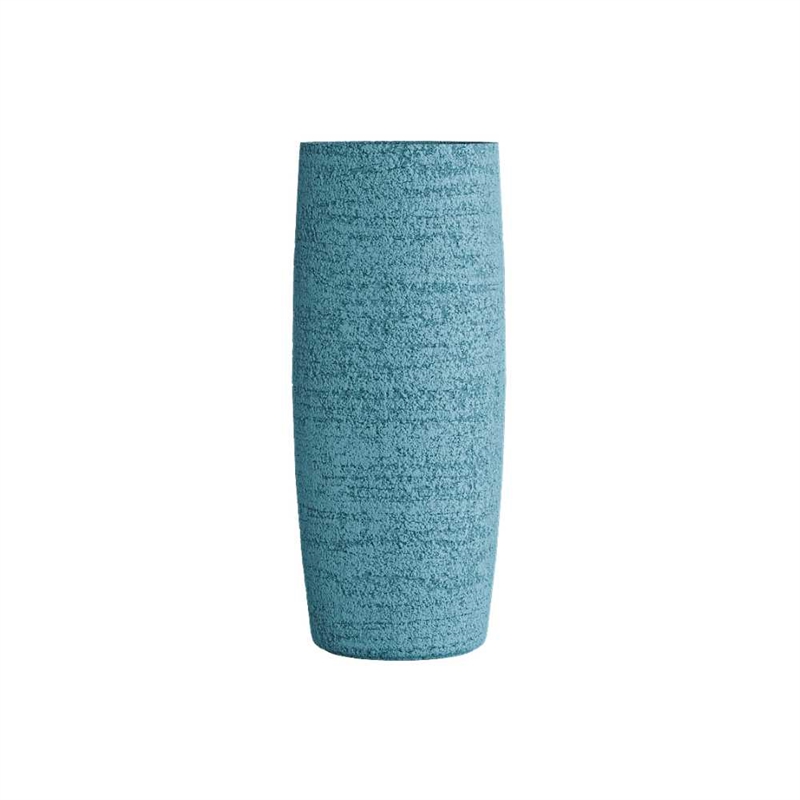 Кашпо CONCRETIKA СИГАР ЭРОЗИЯ ГОЛУБОЙ 44787 - фото 107025