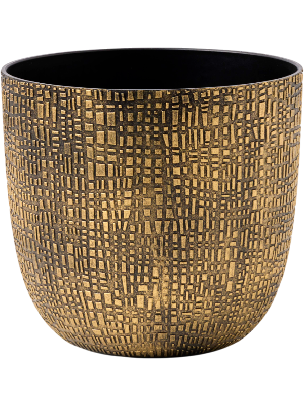 Кашпо Capi made with skin planter ball black 45275 - фото 109410