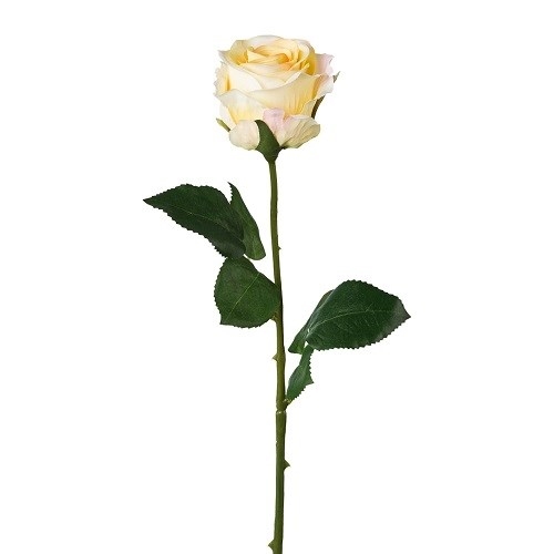 Роза H47,5 см желтая (искусственная) GL - фото 30807