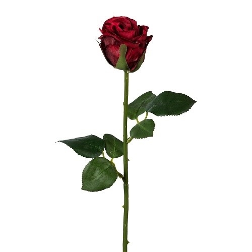 Роза H47,5 см красная (искусственная) GL - фото 30809