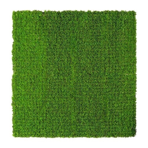 Коврик из травы L100 W100 H3,5 см зелёный (искусственная) GL - фото 30889