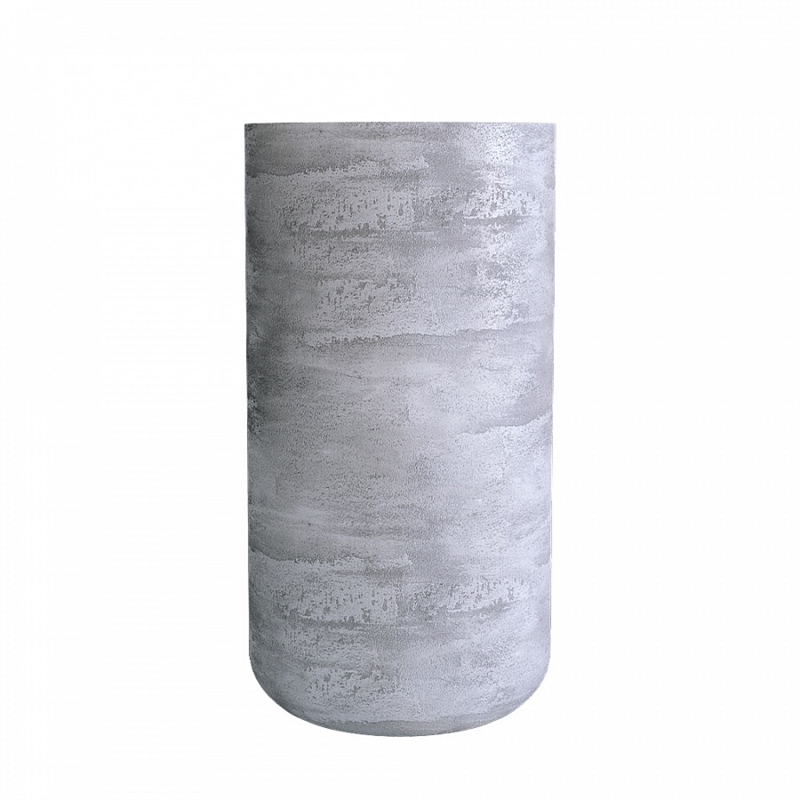 Кашпо CONCRETIKA TOPPER CONCRETE GREY LIGHT высокое 23407 - фото 43732