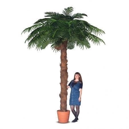 П350/49-6(з) Пальма искусственная с плодами кокоса h350см (латекс) - фото 54791