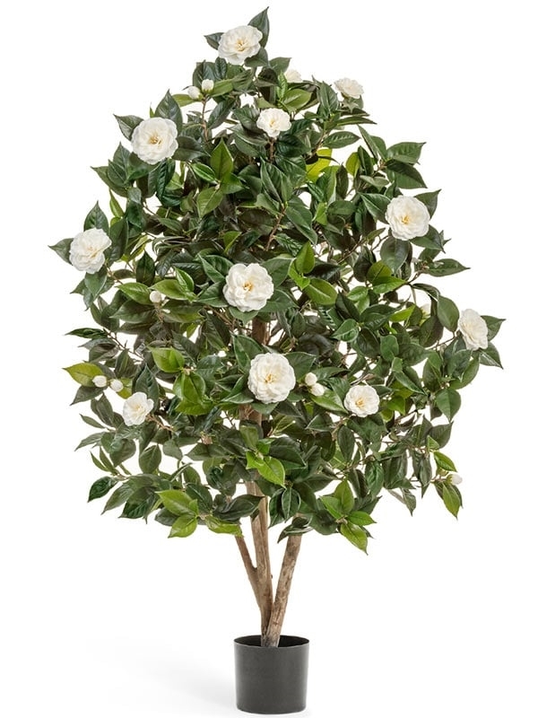 Камелия Японика цветущая 150 см (искусственная) Treez Collection - фото 64645