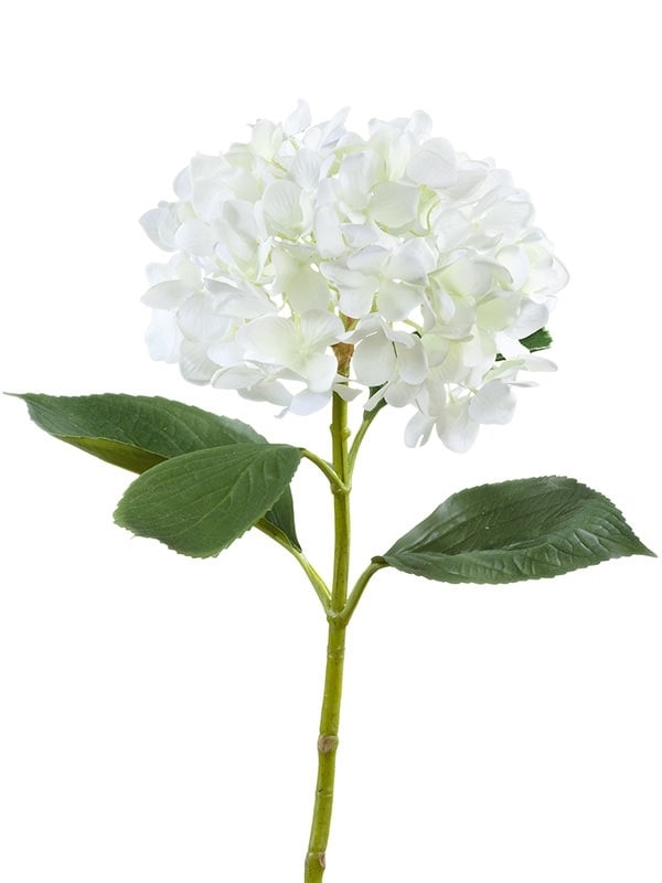 Гортензия "Grande Fiore" белая (искусственная) Treez Collection - фото 65233