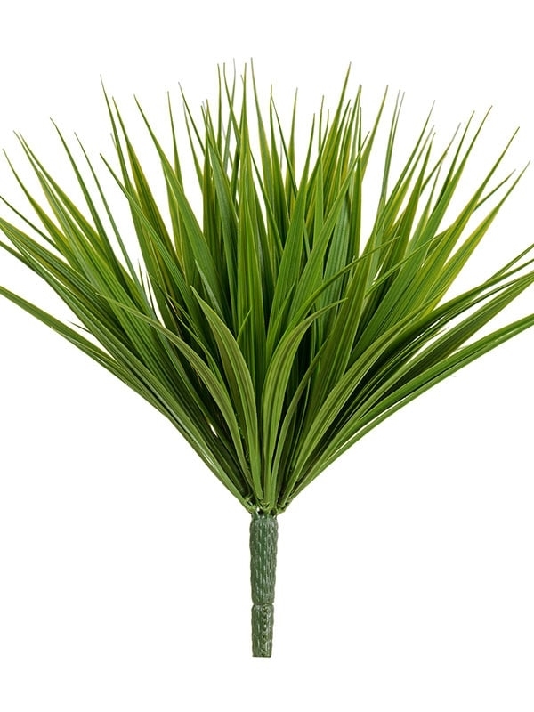Трава Литл Сворд куст зеленый микс (пластик) искусственный Treez Collection - фото 65434