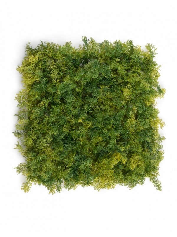 Мох Ягель коврик пластик 25х25 (искусственный) Treez Collection - фото 65452