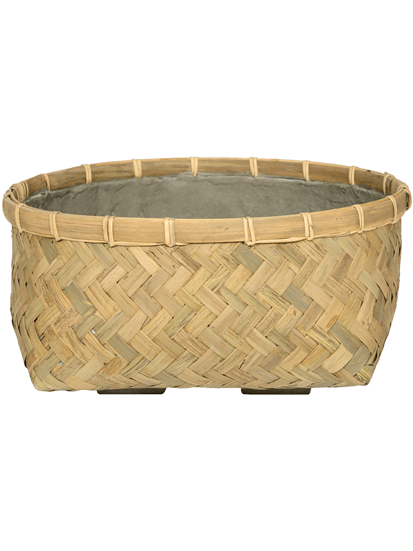 Кашпо Bohemian nala low bamboo (Pottery Pots) - фото 66730