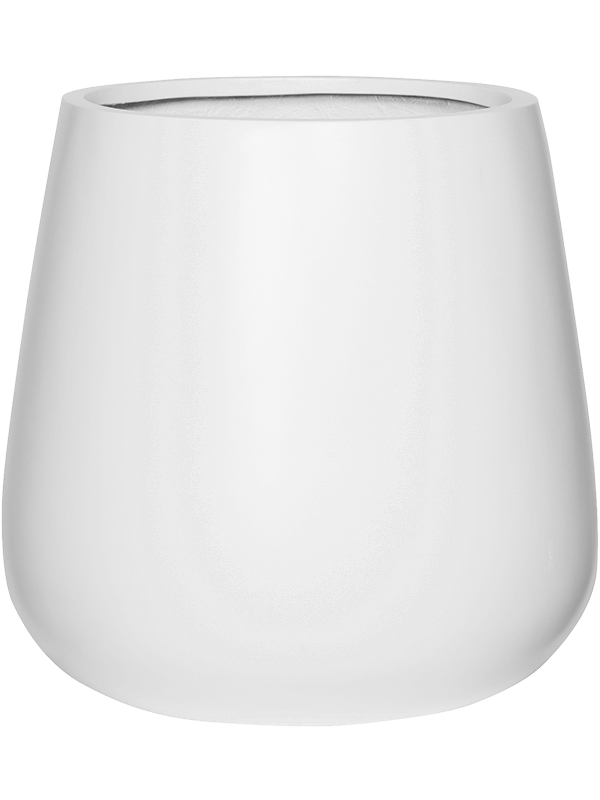 Кашпо Fiberstone matt white pax (Pottery Pots) - фото 66875