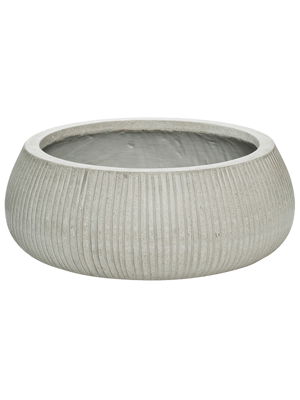 Кашпо Fiberstone ridged cement eileen (Pottery Pots) - фото 66896