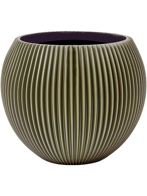 Кашпо Capi nature groove special vase ball - фото 68798