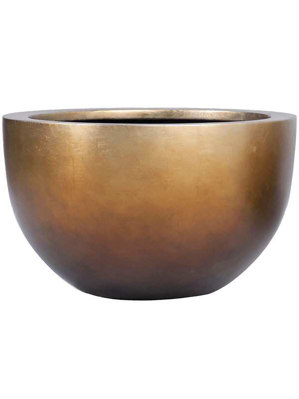Кашпо Metallic silver leaf bowl (Nieuwkoop Europe) - фото 69649
