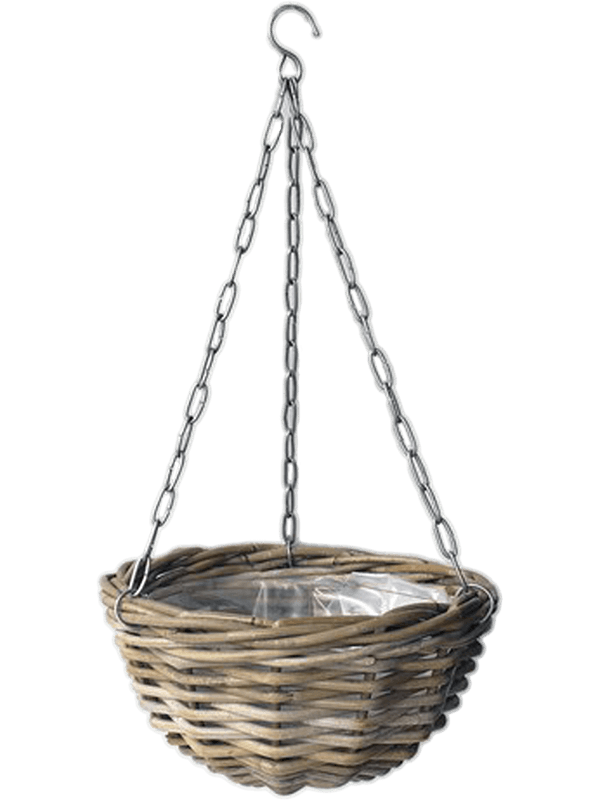 Кашпо Rattan hanging basket (Nieuwkoop Europe) - фото 70065