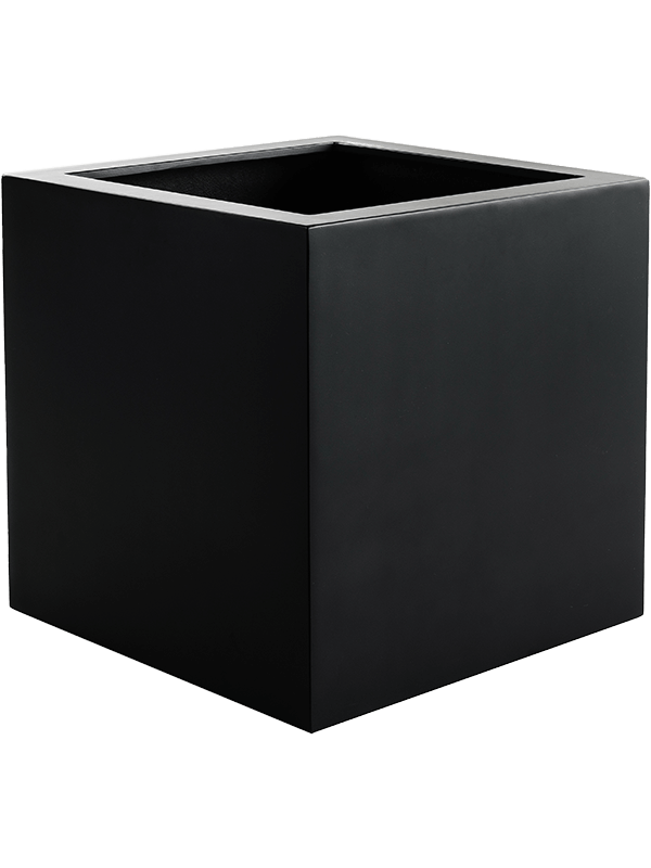 Кашпо Argento cube black (Nieuwkoop Europe) - фото 70134