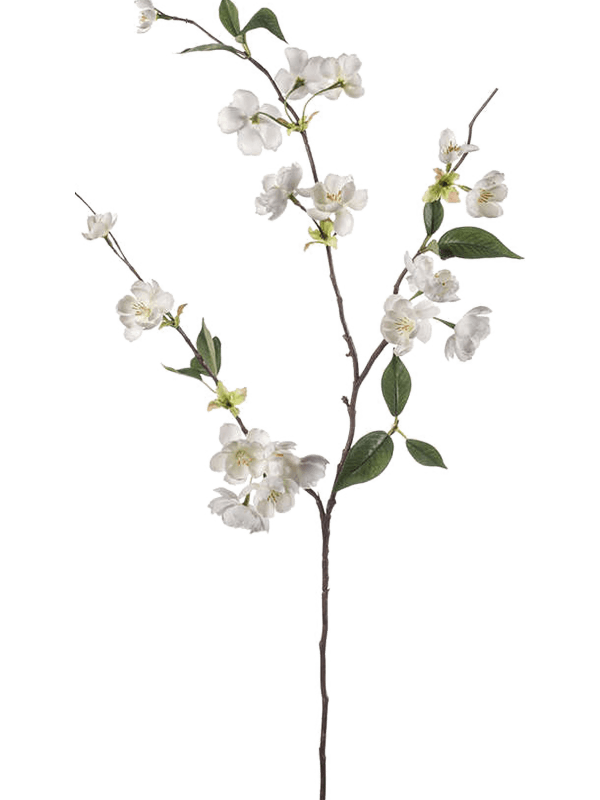 Персиковая ветвь с белыми цветами (искусственная) Nieuwkoop Europe - фото 72069