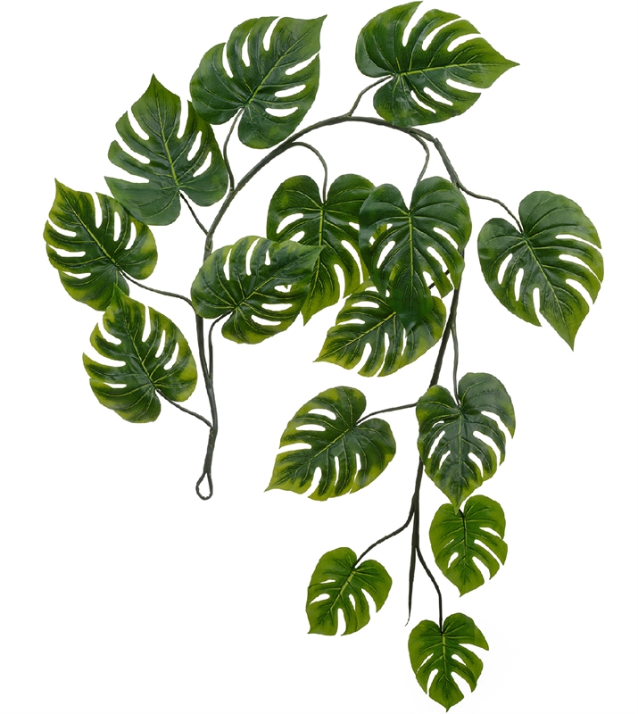 Монстера Giant лиана 15 листов Sensitive Botanic (искусственная) Treez Collection - фото 77247