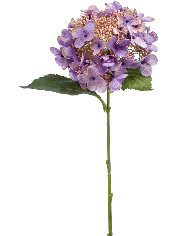 Гортензия фиолетовая ветка 17/50 (искусственная) Nieuwkoop Europe 37598 - фото 94505
