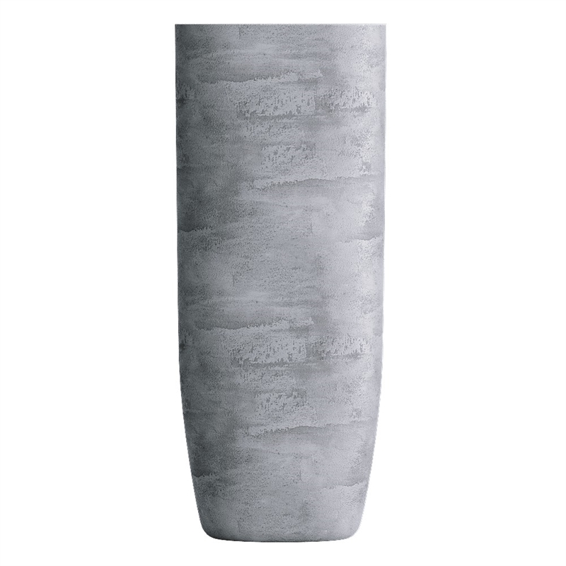 Кашпо CONCRETIKA YAR CONCRETE GREY LIGHT высокое 38927 - фото 97199