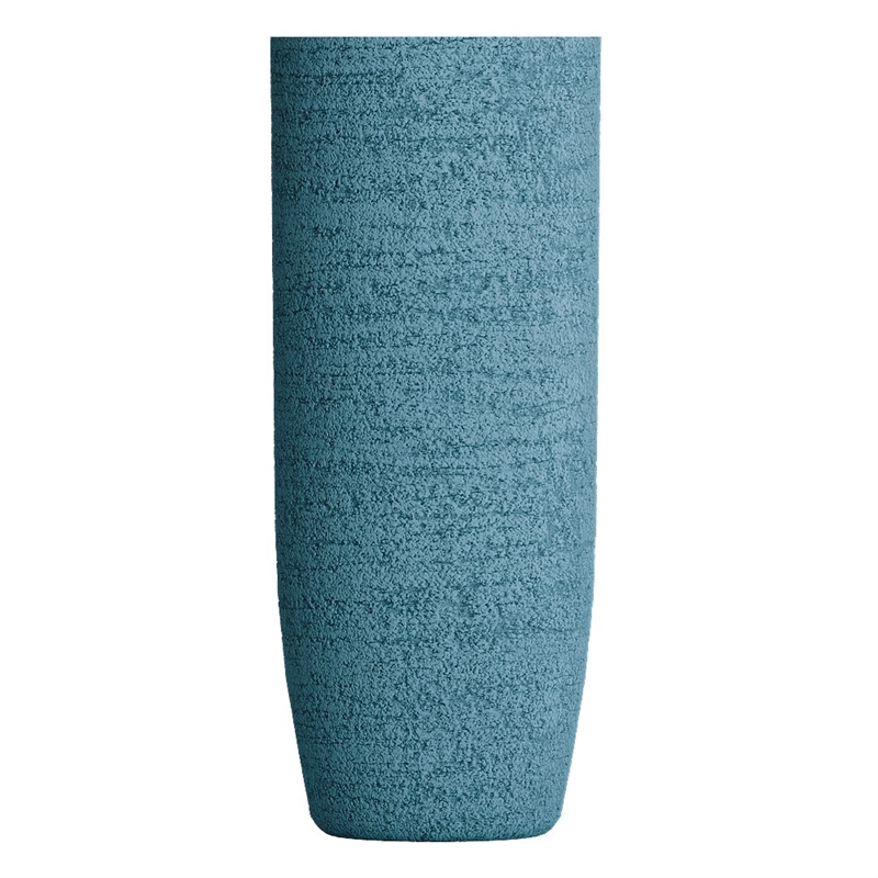 Кашпо CONCRETIKA YAR EROSIA BLUE высокое 38930 - фото 97206