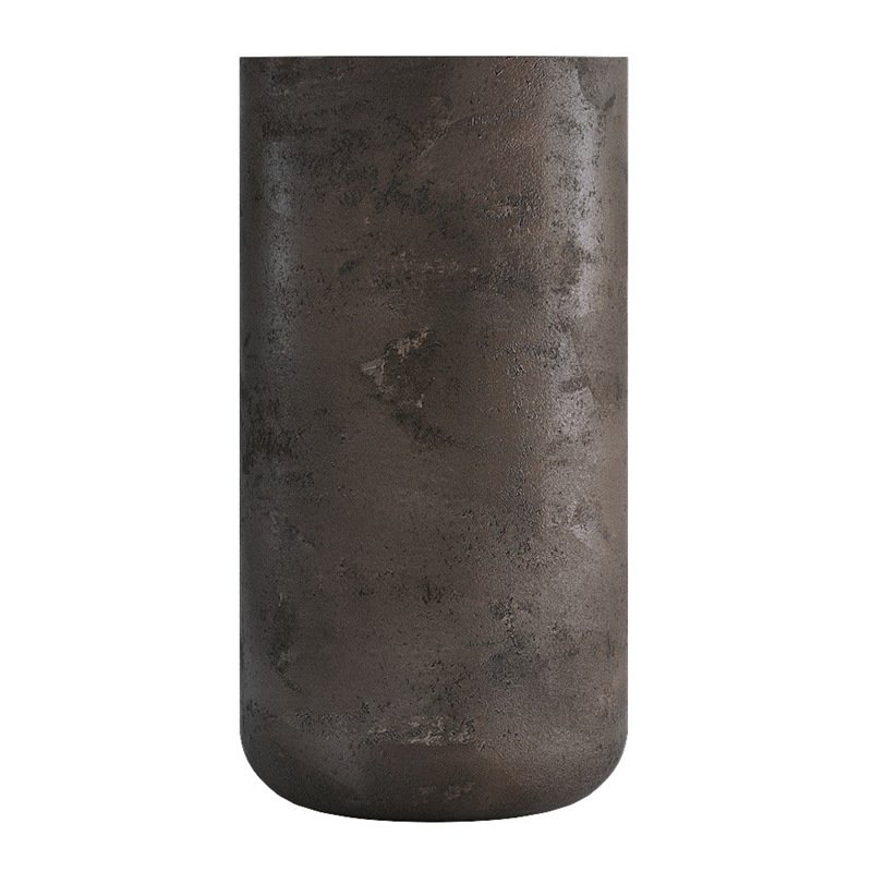 Кашпо CONCRETIKA TOPPER TAUPE CONCRETE высокое 31389 - фото 97467