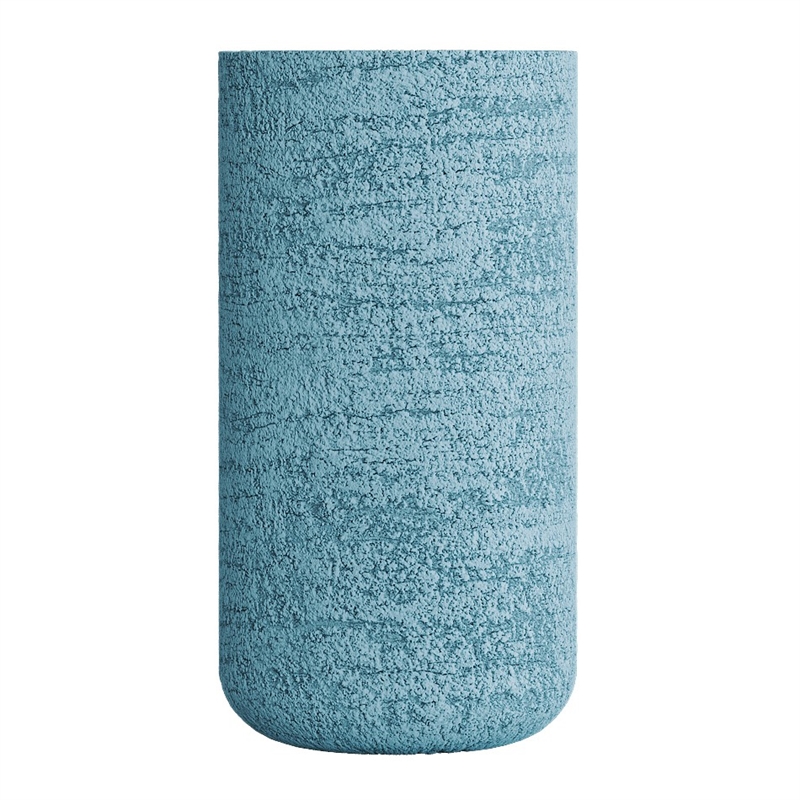 Кашпо CONCRETIKA TOPPER EROSIA BLUE высокое 23413 - фото 97478