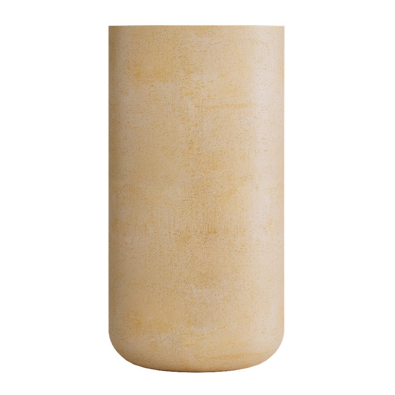 Кашпо CONCRETIKA TOPPER LEMON CLAY высокое 31380 - фото 97502