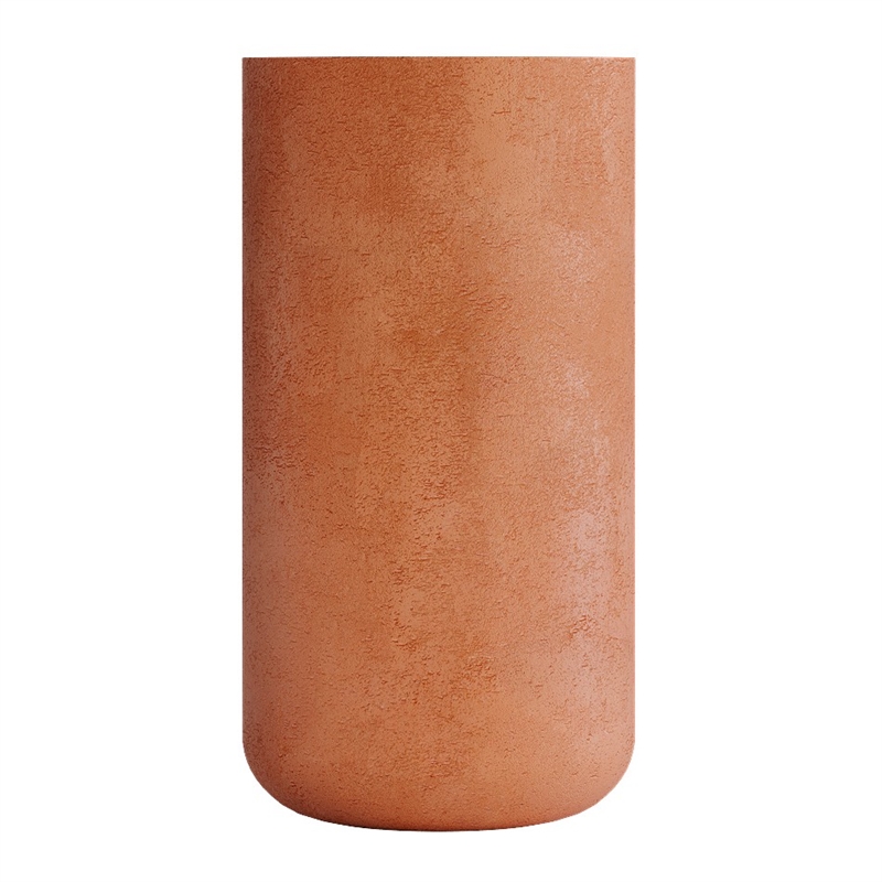 Кашпо CONCRETIKA TOPPER RED CLAY высокое 23425 - фото 97504