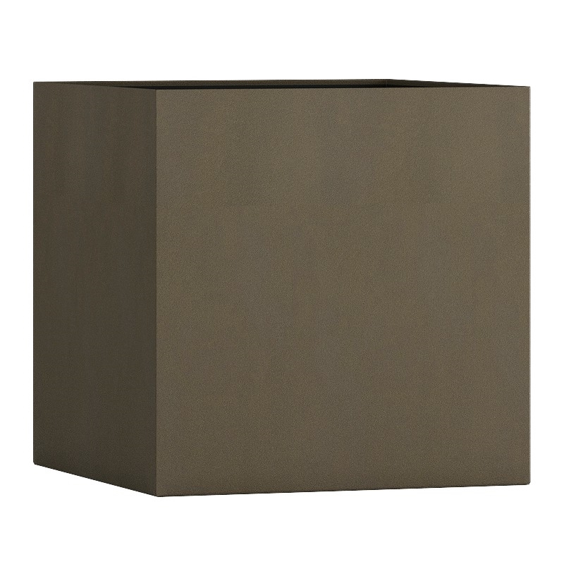 Кашпо CONCRETIKA CUBE OLIVE 23562 - фото 97646