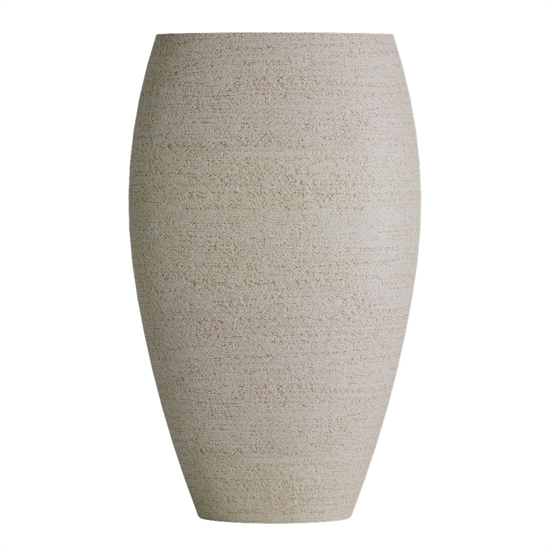 Кашпо CONCRETIKA OVAL EROSIA YELLOW высокое 23208 - фото 97810