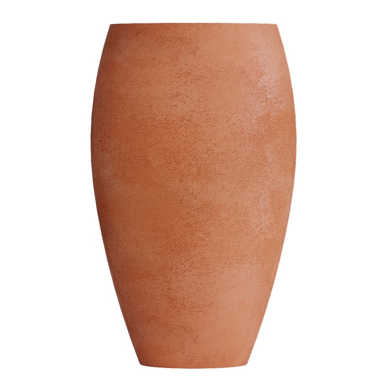 Кашпо CONCRETIKA OVAL RED CLAY высокое 23215 - фото 97830