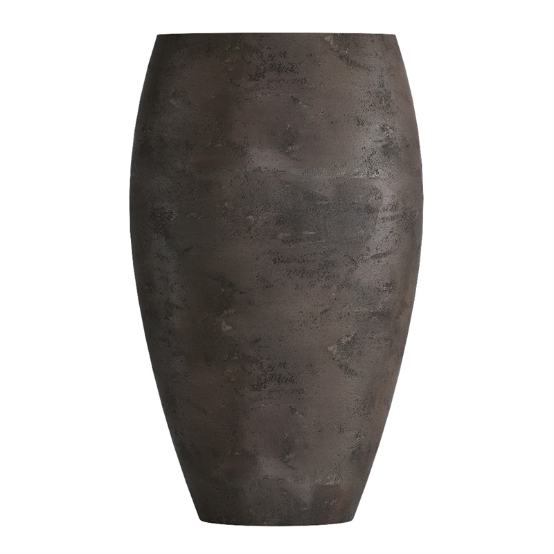 Кашпо CONCRETIKA OVAL TAUPE CONCRETE высокое 31028 - фото 97831