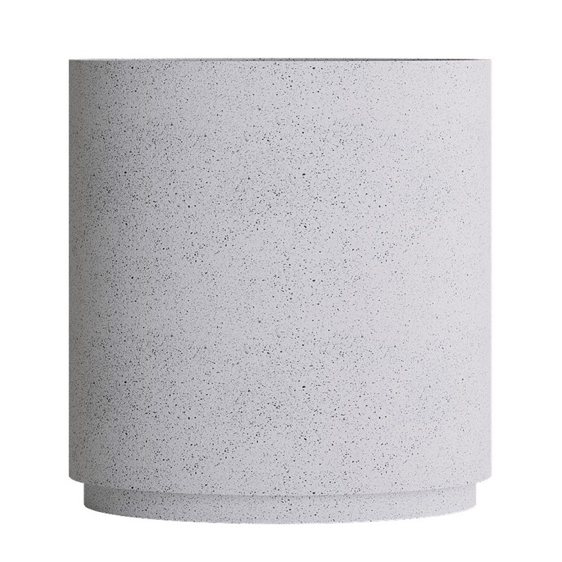 Кашпо CONCRETIKA CYLINDER XL EGG WHITE высокое 38713 - фото 97919